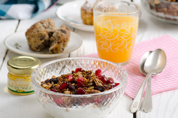 גרנולה ביתית מושקעת ובריאה